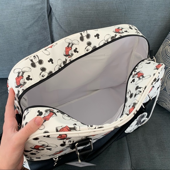 LAST ONE Mickey Mouse Weekender Duffle Luggage Bag - Picture 9 of 11